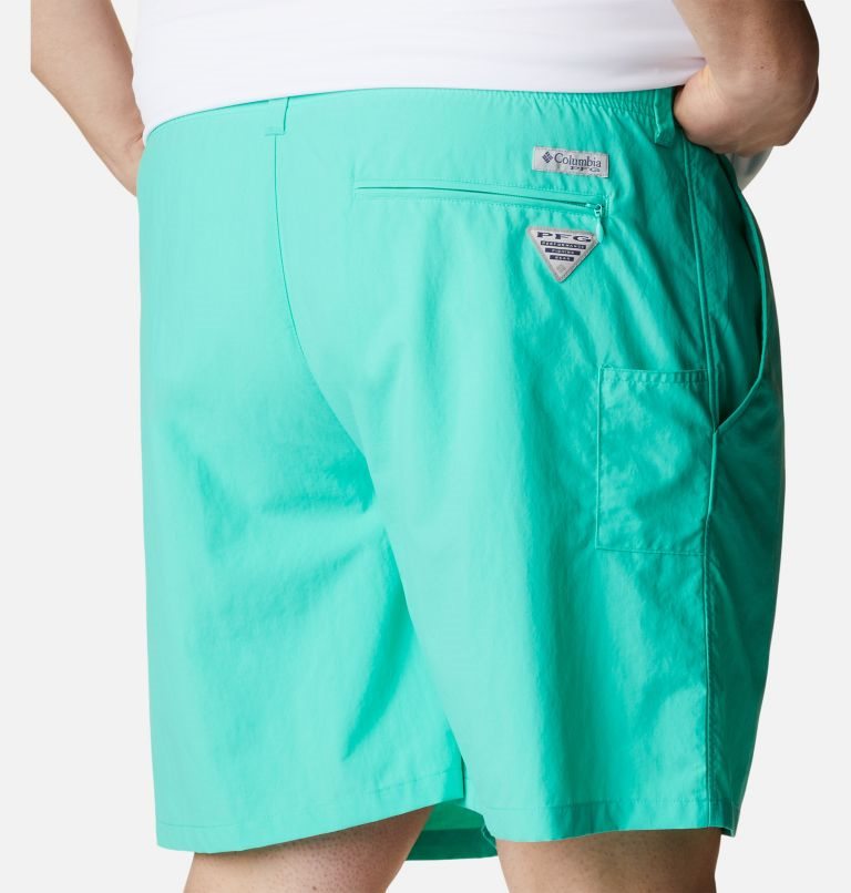 Men's Columbia PFG Backcast III Water Shorts Turquoise | Plus Size CA-DA651